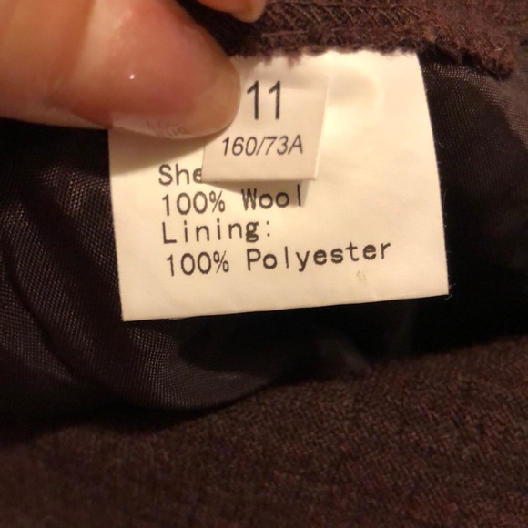 Vintage 100% Wool Skirt from the Set - Picture 6 of 6